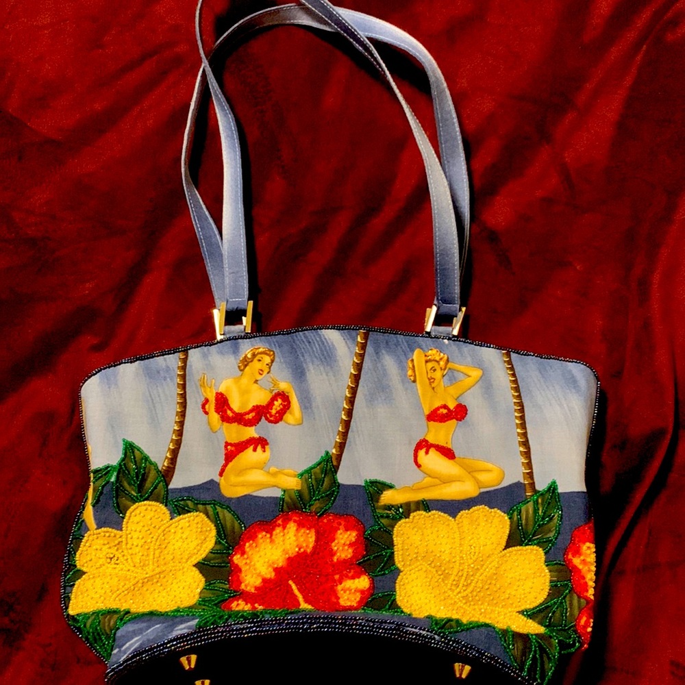 Proud Mary beaded handbag